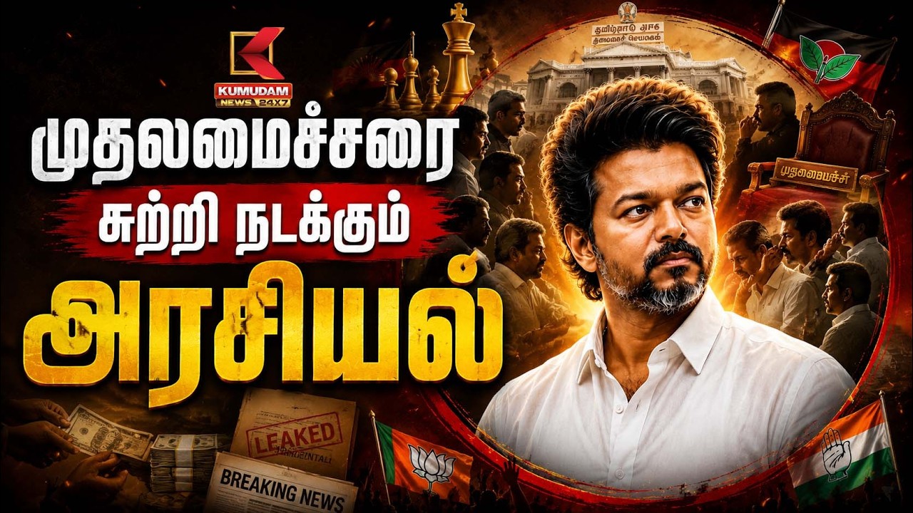 முதலமைச்சரை சுற்றி நடக்கும் அரசியல் | Tvk | Kumudam News