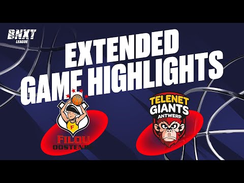 Filou Oostende vs. Telenet Giants Antwerp - Game Highlights
