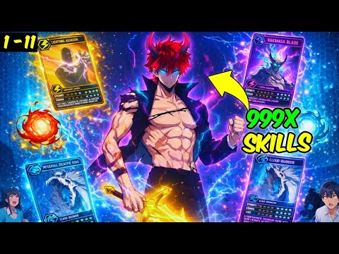 (1-11) He Gets New Skill Every Time He Sleeps And Defeat S Rank Monsters | Manhwa Recap