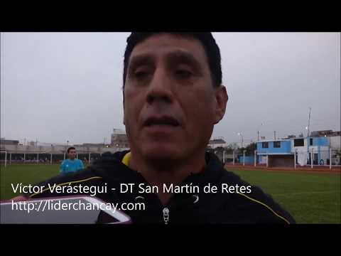 COPA PERÚ. Entrevistas San Martín de Retes