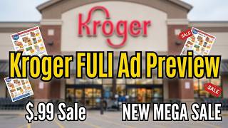 *$.99 Sale* Kroger FULL Ad Preview for 8/19-8/25 | NEW MEGA SALE, Weekly Digitals, 5x Coupons & MORE