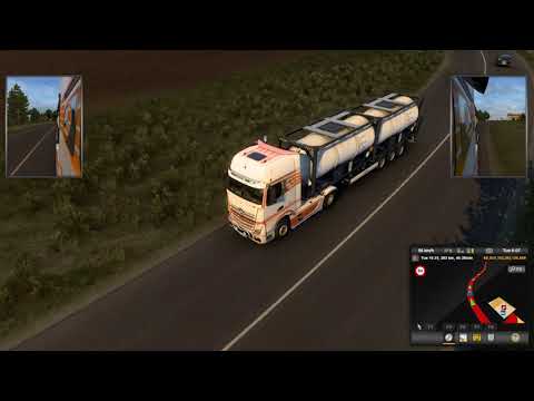 ETS 2 Ver 1.40| Delivery Craiova to Ruse| GamePlay | Road To The Black Sea DLC| Mercedes Actros MP4|