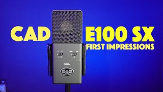Video thumbnail for THIS JUST IN!!!!  CAD e100SX first impressions | Booth Junkie by Booth Junkie