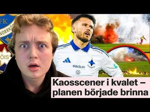 KAOSSCENER när Peking åker ut!! - Norrköping vs Örgryte 