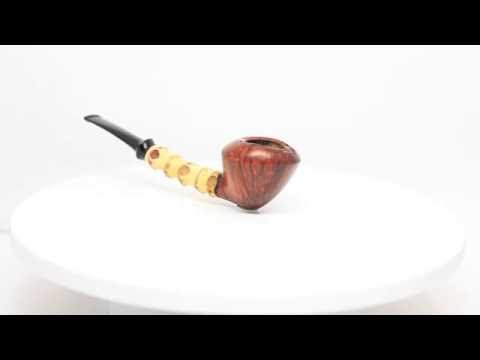 NEW Michail Kyriazanos Smoking Pipe Freehand W Bamboo From PIPELIST.COM