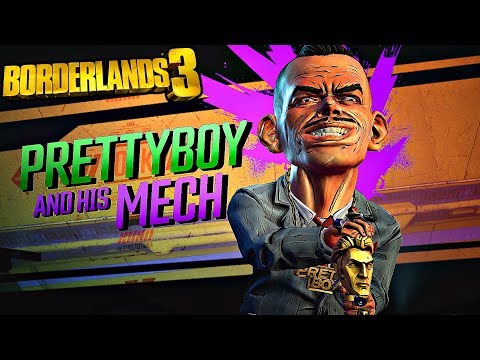 Pretty Boy Boss Battle and Moxxi DLC Ending - Borderlands 3 (Moxxi's Heist of the Handsome Jackpot)