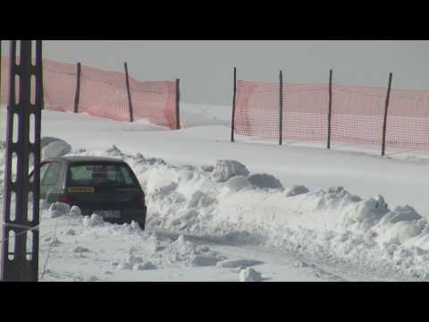 Wojciech Kędzior Renault Clio - Wyścig Wielopole - Sośnice 21-02-2010