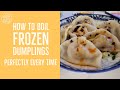 How to boil frozen dumplings perfectly every time