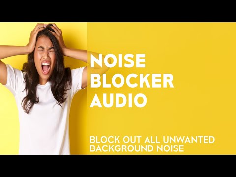 NOISE BLOCKER for Sleep, Study, Tinnitus , Insomnia, Work, remove unwanted background noise