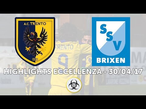 HIGHLIGHTS ECCELLENZA - 30/04/2017: AC Trento SCSD - SSV Brixen 7-0