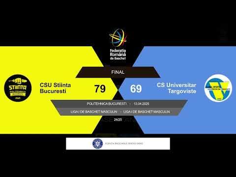 L1BM 2024-2025: CSU Știința București - CSU Târgoviște