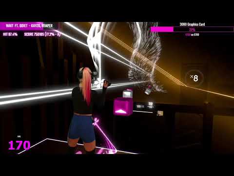 Beat Saber | Wait - Kayzo, REAPER (ft. Qoiet) | Expert+ Twitch Mixed Reality