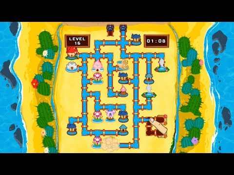 Plumber World : connect pipes Video