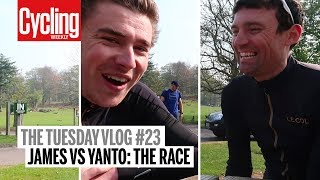 James VS Yanto: The Race | The Tuesday Vlog | Cycling Weekly video