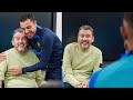 JUAN CARLOS UNZUÉ GIVES AN INSPIRATIONAL SPEECH TO THE FIRST TEAM ?