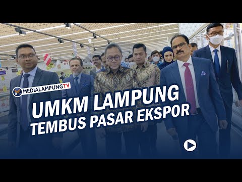 Mendag Zulkifli Dorong Produk UMKM Lampung Tembus Pasar Eksp