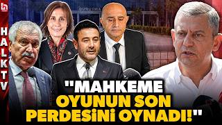 ANKARA BU ÇIKIŞLA İNLEDİ! Özgür Özel'den Aziz İhsan Aktaş davası karar