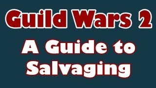 Guild Wars 2: What to Salvage & With Which Kits. [GW2 Salvaging Guide]