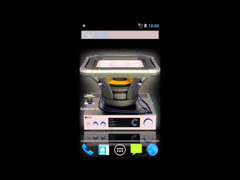 Subwoofer Speaker Wallpaper Video