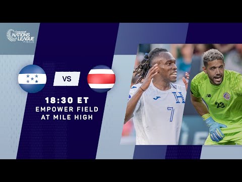 2021 Concacaf Nations League Finals | Honduras vs Costa Rica