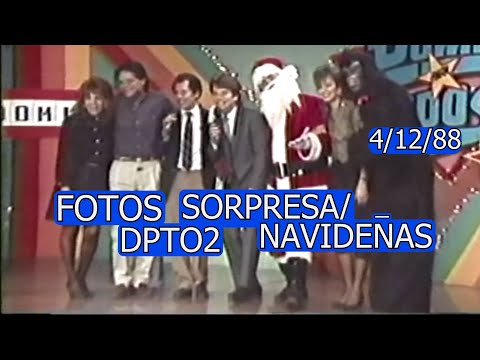 0384 Fotos Sorpresa/Navideñas con Nueva Cámara - Domingo Para Todos, 4 de Diciembre 1988