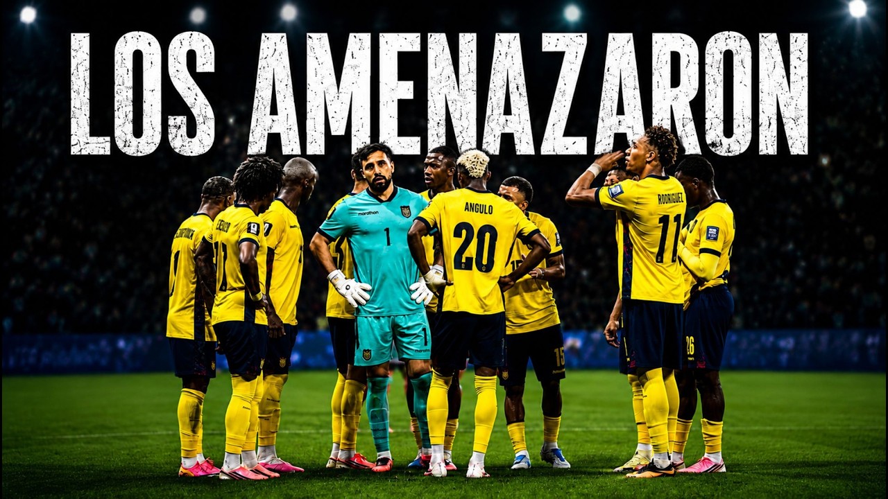 POR ESTO ECUADOR JUGÓ TAN MAL confirman que ECUADOR recibió AM3NAZAS antes del PARTIDO con MÉXICO?