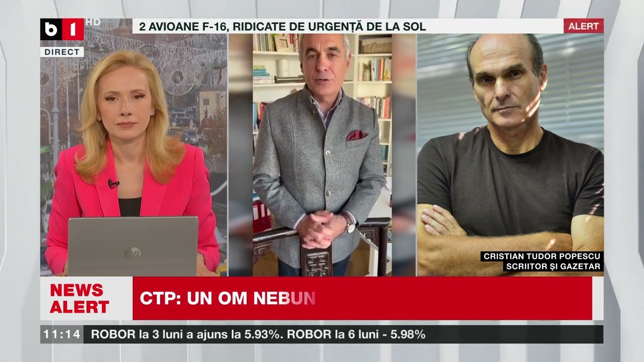 C  T  POPESCU, DESPRE ULTIMELE DECLARAȚII ALE LUI C. GEORGESCU_Știri B1TV_17 ian. 2025