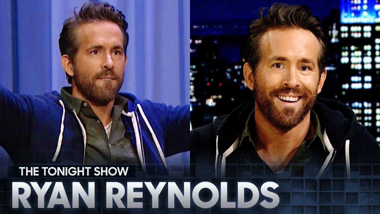 Ryan Reynolds Surprises Jimmy and Urges People to Stop Threatening to Move to Canada | Tonight Show