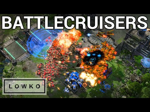 StarCraft 2: MASS BATTLECRUISER BATTLES! (TY vs Cure)