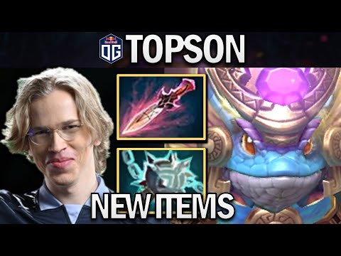 OG.TOPSON PUCK WITH NEW ITEMS - DOTA 2 7.28 GAMEPLAY