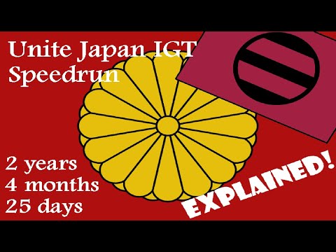 EU4 Unite Japan (Former) WR Speedrun (IGT) EXPLAINED