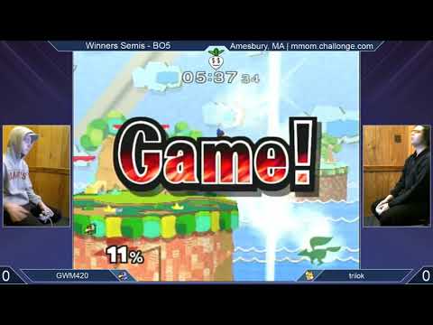 MMOM178 SSBM - GWM420 (Falco) vs. trilok (Fox) - Melee WSF