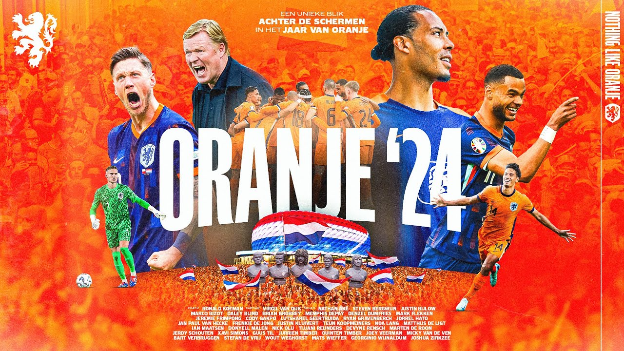 Oranje 2024: Het Complete Jaar van het Nederlands Elftal in Beeld