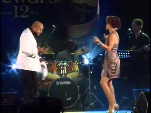 Peabo Bryson What You won't do For Love Curacao May 2013 with Crosstown Traffic Band