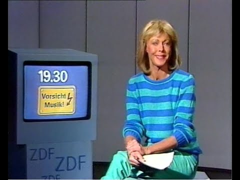 ZDF 12.9.1983 - Werbeblock und Programmvorschau zu "Vorsicht Musik"