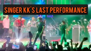 Singer KK's Last Performance at Kolkata 31st May 2022