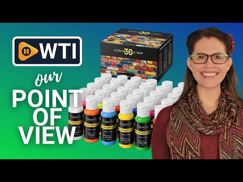Magicfly Outdoor Acrylic Paint Set - WTI product video review