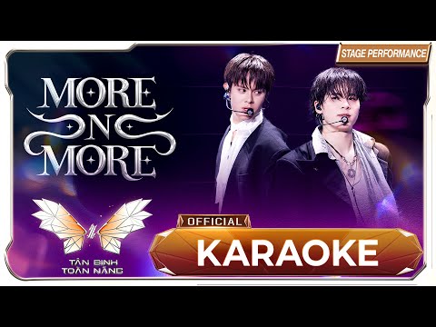 【KARAOKE】MORE N MORE - ĐỨC DUY, DUY LÂN | TÂN BINH THĂNG CẤP - TÂN BINH TOÀN NĂNG 2025