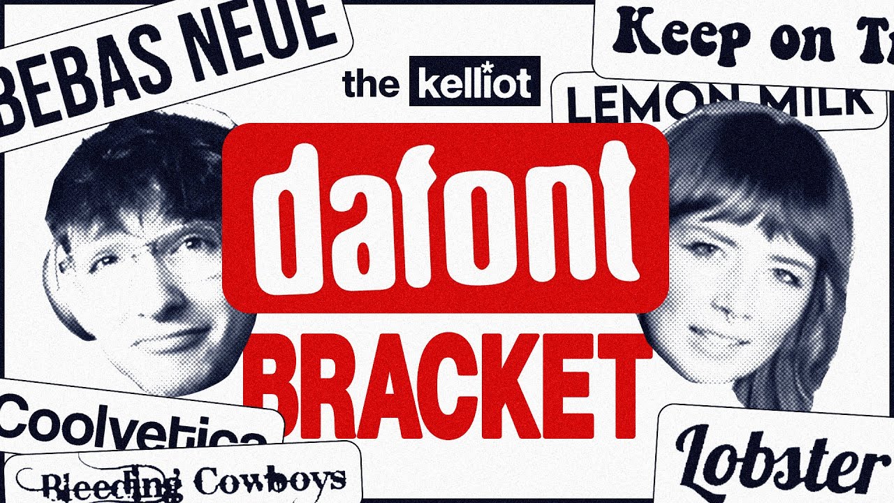 which DaFont font is the most DaFont?