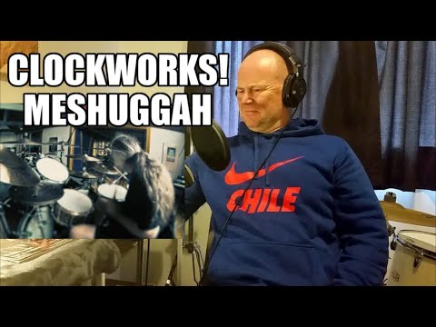 Drum Teacher Reacts: MESHUGGAH - Clockworks (DRUM PLAYTHROUGH w/ TOMAS HAAKE)