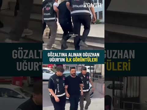 Gözaltına alınan Oğuzhan Uğur'un ilk görüntüleri #oğuzhanuğur #ahbap #haluklevent #gözaltı