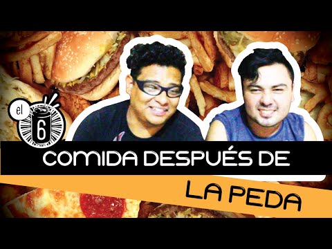 Top 5 // Comida después de la Peda // El Six Tv // #Saluuud