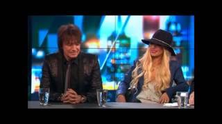 Richie Sambora and Orianthi LIVE Australian Tv Interview HD Sept. 27, 2016