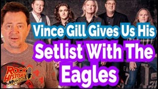 Vince Gill On What Songs He'll Sing With The Eagles & How He's a Fit