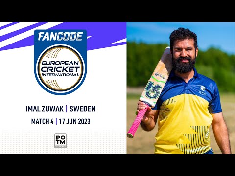 POTM: I.Zuwak - SWE vs EST | Highlights | FanCode ECI Sweden | 17 June 2023 | ECI23.070