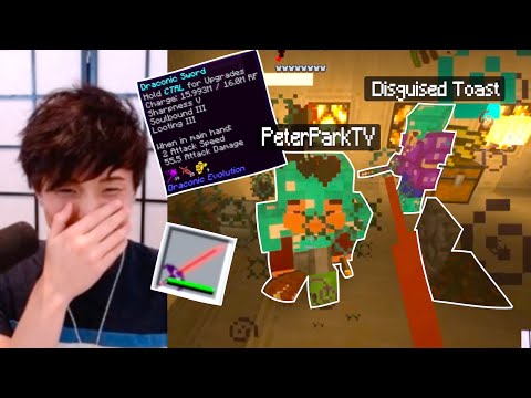 Sykkuno makes the deadliest weapon in Minecraft and tests it on his friends (ft. Rae, Toast, & More)