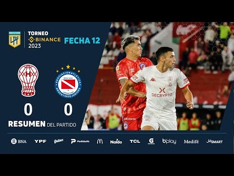 #TorneoBinance 2023 | Fecha 12 | resumen de Huracán - Argentinos