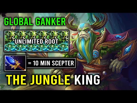WTF 10Min Scepter Global Root Super Fast Jungle King Nature Prophet Offlane Dota 2