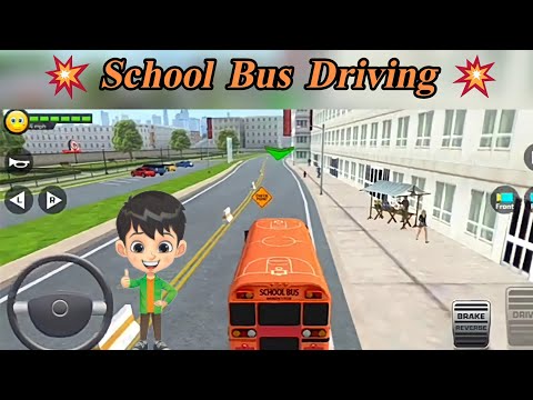 Super High School Bus Driving //Bus Simulator 3D //🔥WGH🔥....
