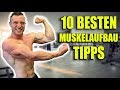 Sofort schneller Muskeln aufbauen | 10 besten Tipps